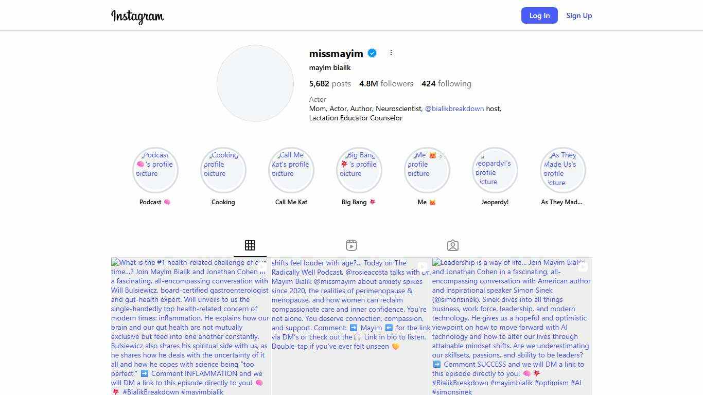 mayim bialik (@missmayim) • Instagram photos and videos